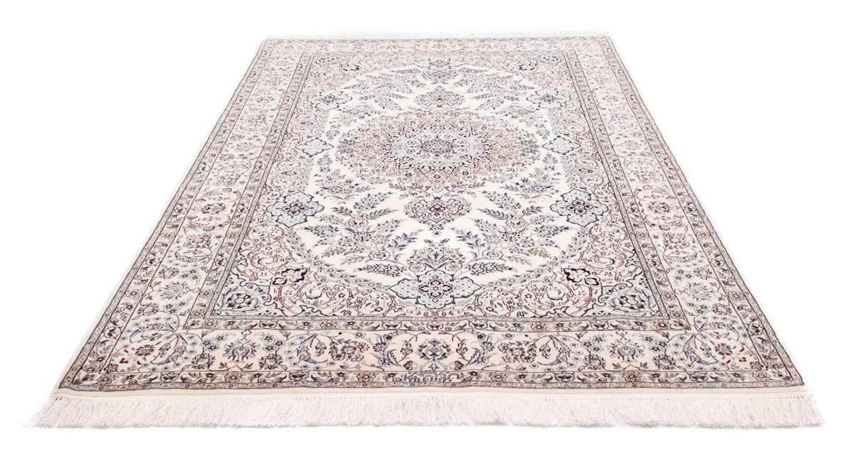 Tapis persan - Nain - Premium - 234 x 145 cm - blanc naturel