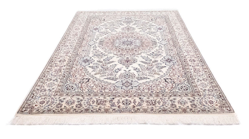 Tapis persan - Nain - Premium - 234 x 145 cm - blanc naturel