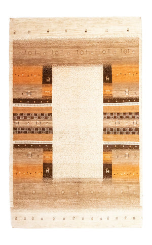Tapis Gabbeh - Loribaft Persan - 257 x 160 cm - beige
