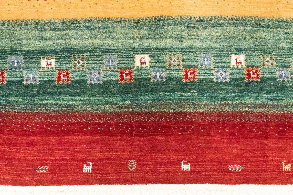 Tapis Gabbeh - Loribaft Persan - 252 x 170 cm - multicolore