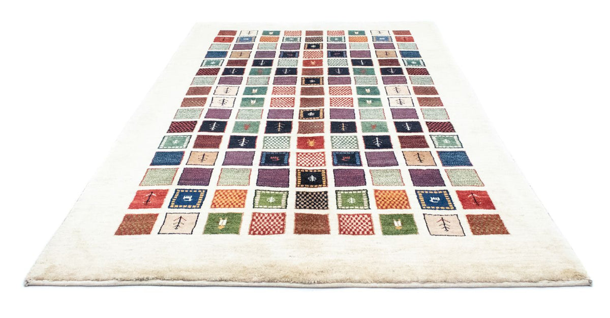 Tapis Gabbeh - Loribaft Persan - 247 x 152 cm - colorée