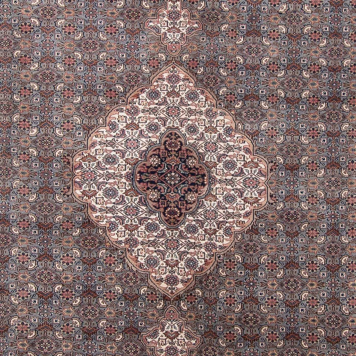 Tapis oriental - Bidjar - Indus - 349 x 246 cm - gris foncé