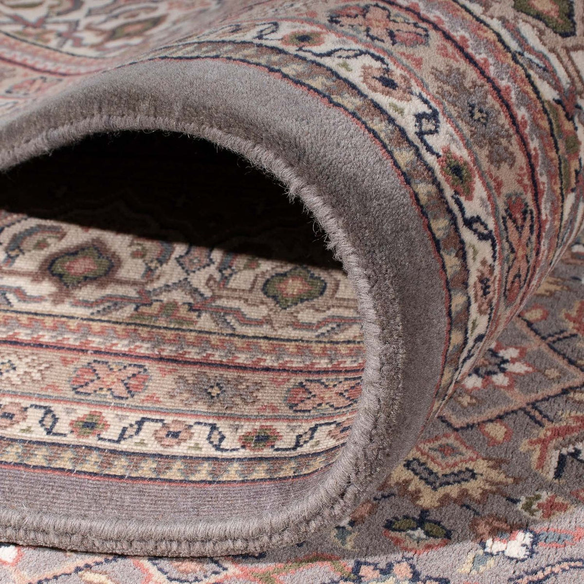 Tapis oriental - Bidjar - Indus - 299 x 248 cm - marron foncé