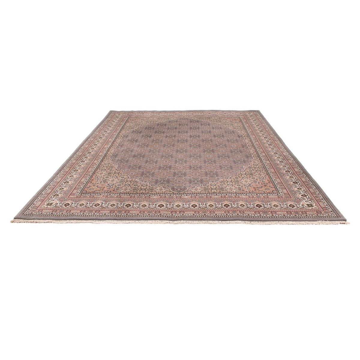 Tapis oriental - Bidjar - Indus - 299 x 248 cm - marron foncé