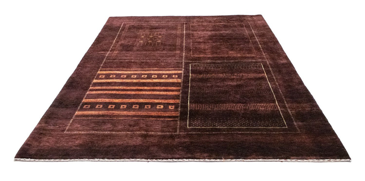Tapis Gabbeh - Loribaft Persan - 237 x 169 cm - multicolore