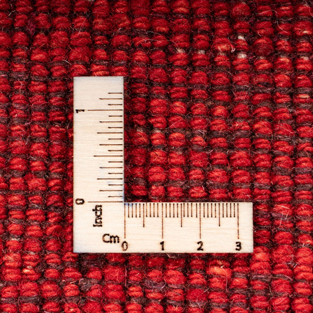 Tapis Gabbeh - Loribaft Persan - 406 x 300 cm - rouge foncé
