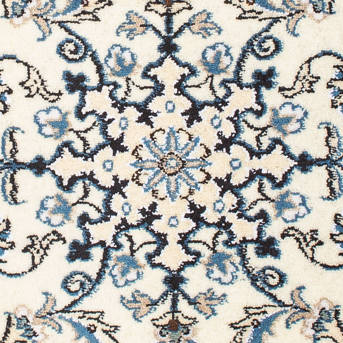 Tapis persan - Nain - 81 x 57 cm - beige