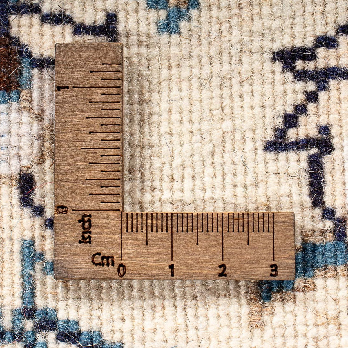 Tapis persan - Nain - 84 x 57 cm - beige