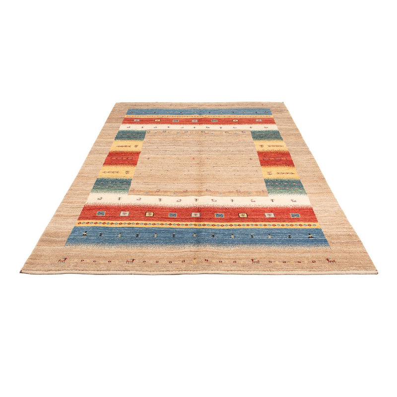 Tapis Gabbeh - Loribaft Persan - 245 x 157 cm - beige