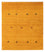 Tapis Gabbeh - Loribaft Persan carré  - 103 x 85 cm - orange