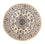 Tapis persan - Nain ronde  - 200 x 200 cm - beige
