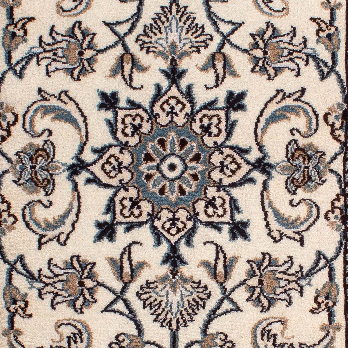 Tapis persan - Nain - 141 x 69 cm - beige