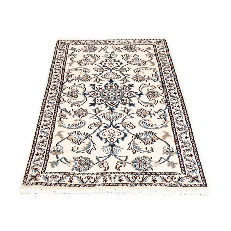 Tapis persan - Nain - 141 x 69 cm - beige