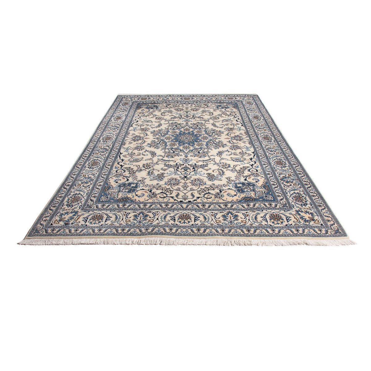 Tapis persan - Nain - 297 x 200 cm - beige