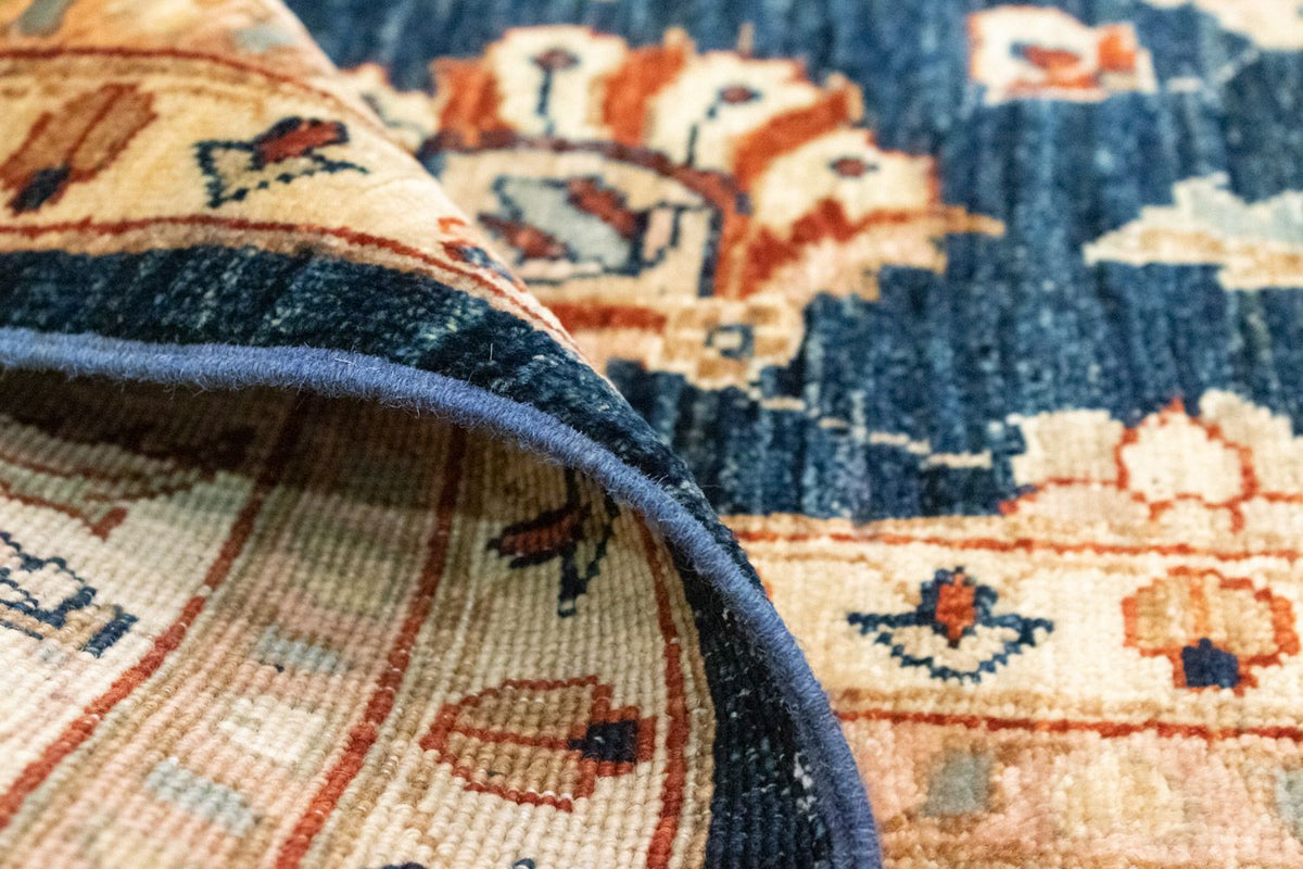 Tapis Ziegler - 258 x 173 cm - bleu