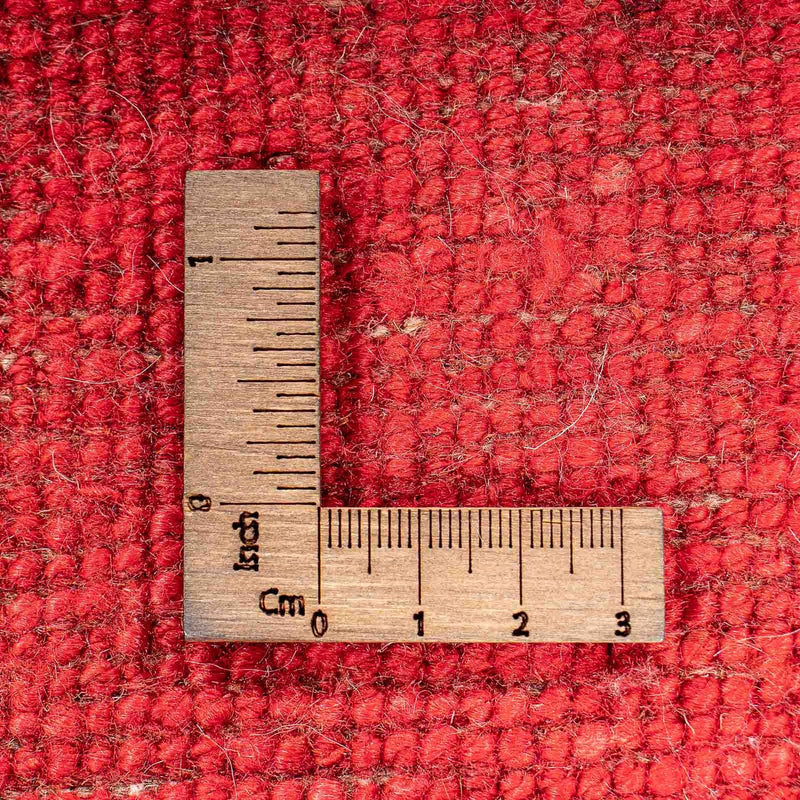 Tapis Gabbeh - Loribaft Persan - 130 x 76 cm - rouge foncé