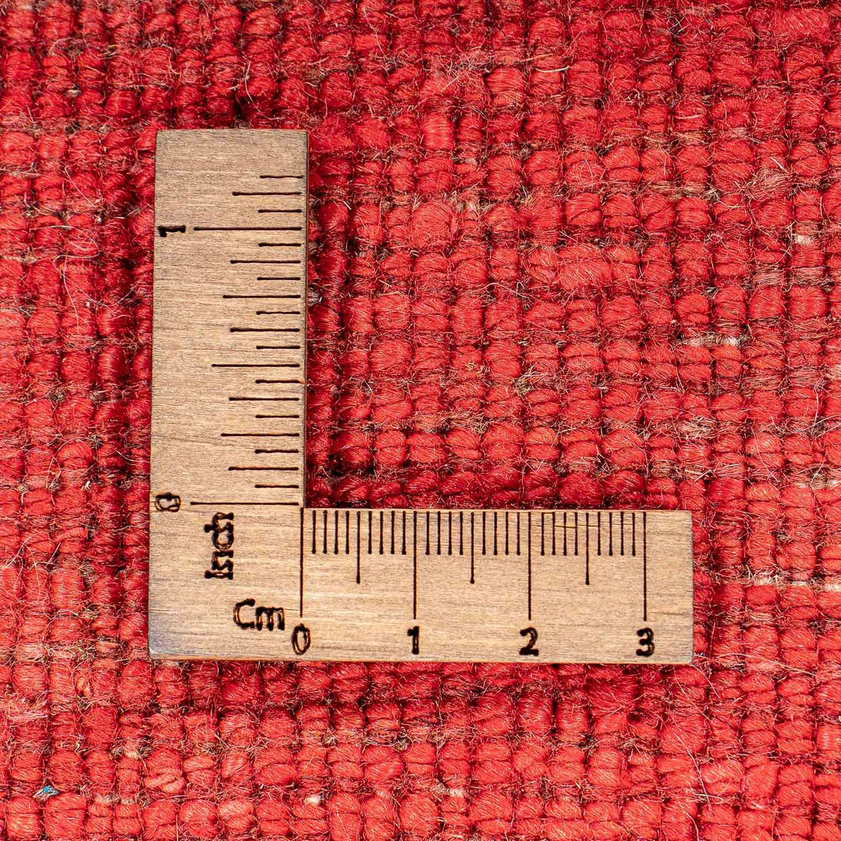 Tapis Gabbeh - Loribaft Persan - 140 x 72 cm - rouge foncé