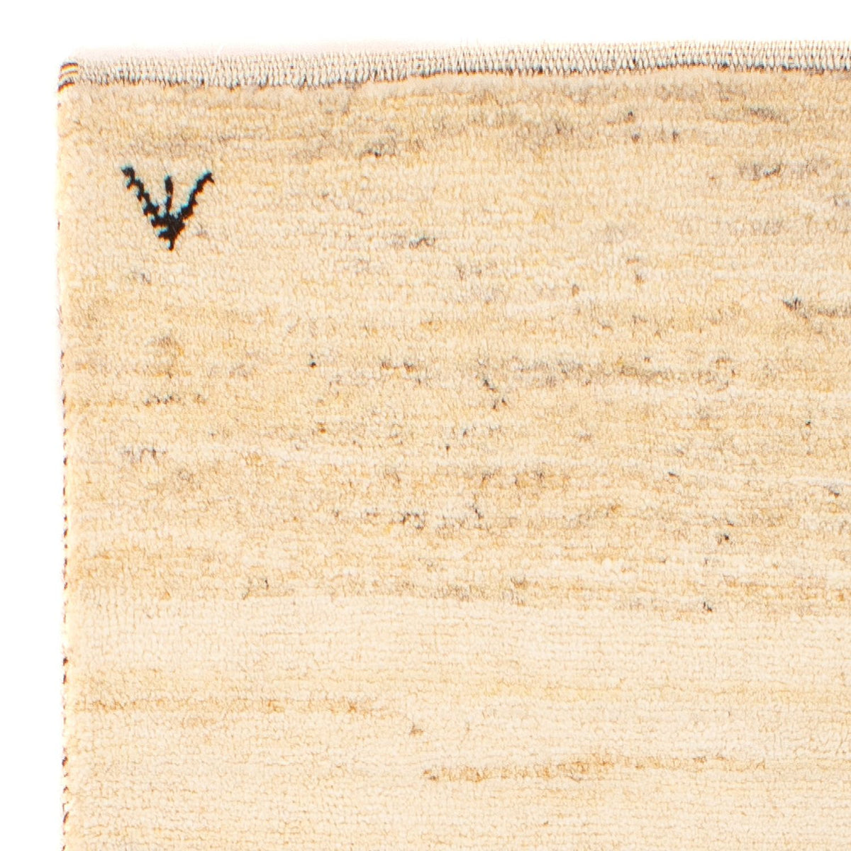 Tapis Gabbeh - Loribaft Persan - 129 x 73 cm - beige