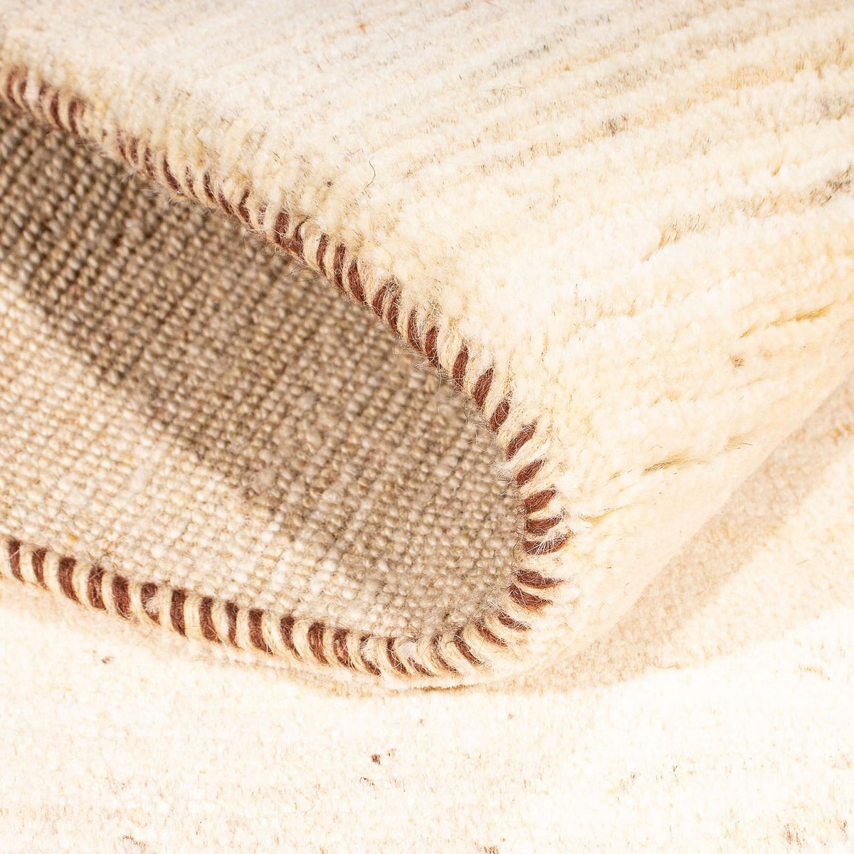 Tapis Gabbeh - Loribaft Persan - 129 x 73 cm - beige
