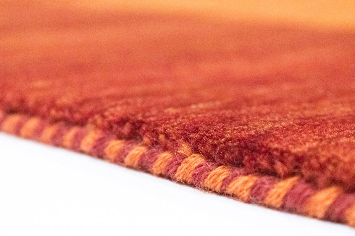 Tapis Gabbeh - Loribaft Persan - 239 x 175 cm - orange