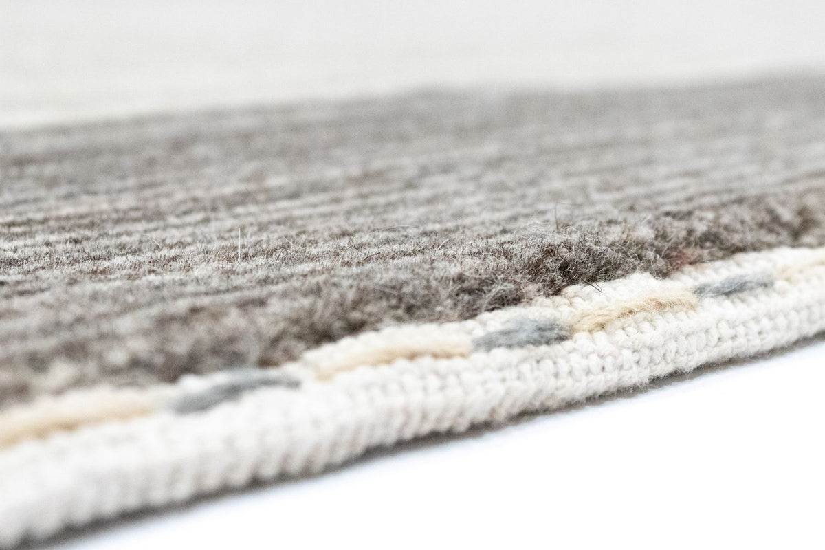 Tapis Gabbeh - Loribaft Persan - 241 x 176 cm - beige