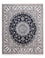 Tapis persan - Nain - 300 x 245 cm - bleu foncé