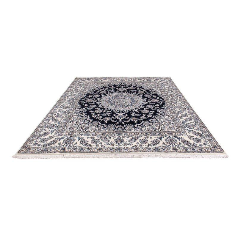 Tapis persan - Nain - 300 x 245 cm - bleu foncé