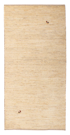 Tapis Gabbeh - Loribaft Persan - 137 x 72 cm - beige