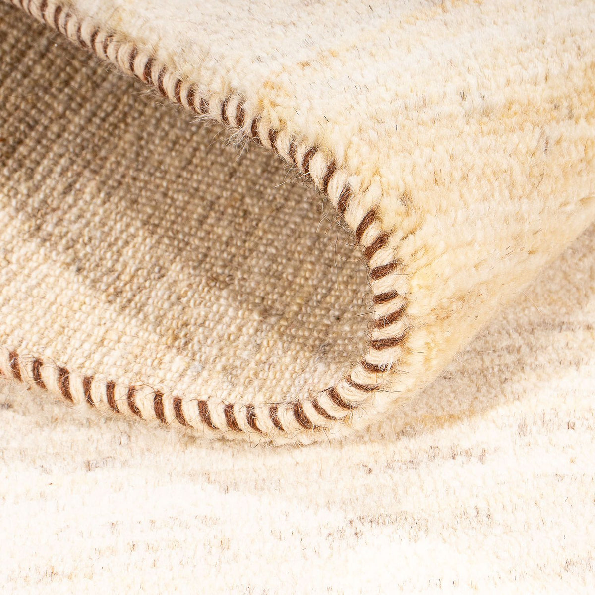 Tapis Gabbeh - Loribaft Persan - 137 x 72 cm - beige