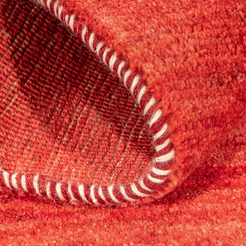 Tapis Gabbeh - Loribaft Persan - 118 x 75 cm - rouge foncé