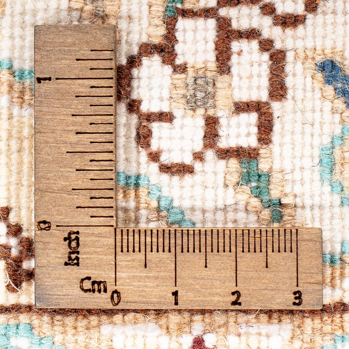 Tapis persan - Nain - Royal - 147 x 100 cm - beige