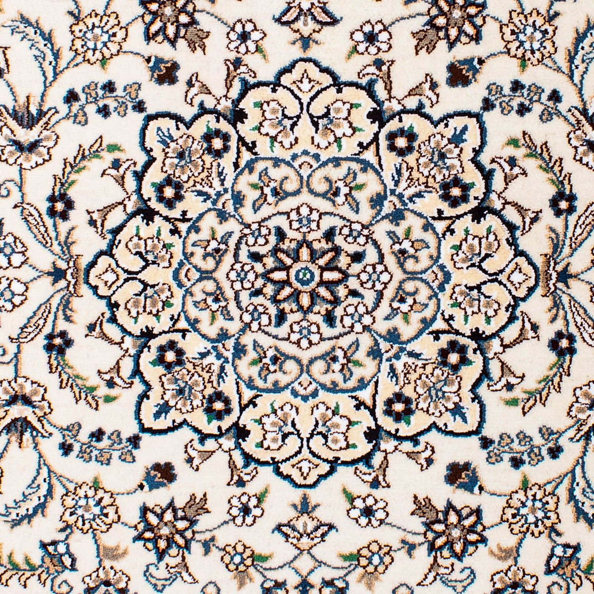 Tapis persan - Nain - Royal - 150 x 97 cm - beige