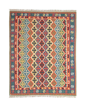 Tapis Kelim - Oriental - 330 x 257 cm - multicolore