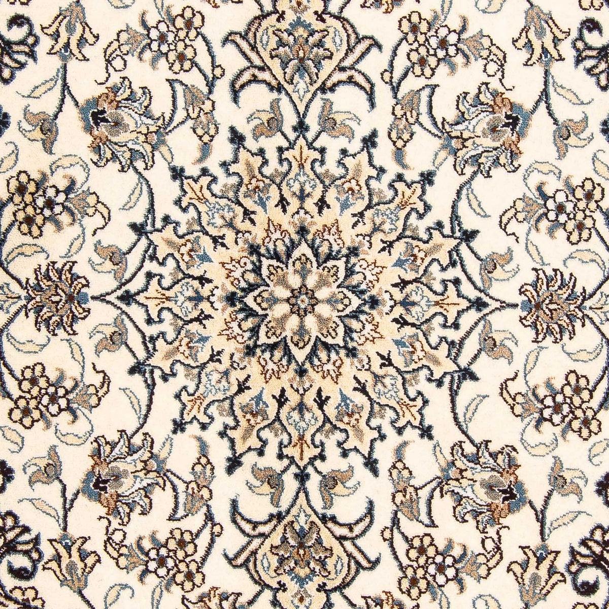 Tapis persan - Nain - 195 x 145 cm - beige