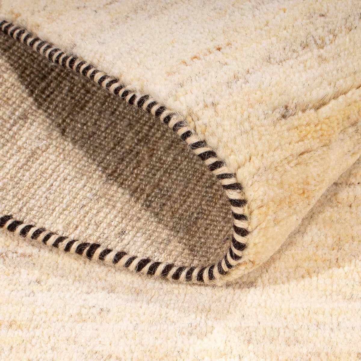 Tapis Gabbeh - Loribaft Persan - 141 x 73 cm - beige