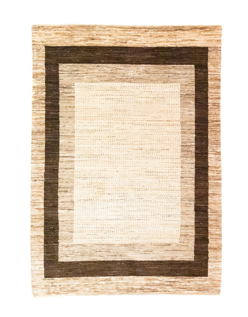Tapis Gabbeh - Indus - 201 x 140 cm - beige