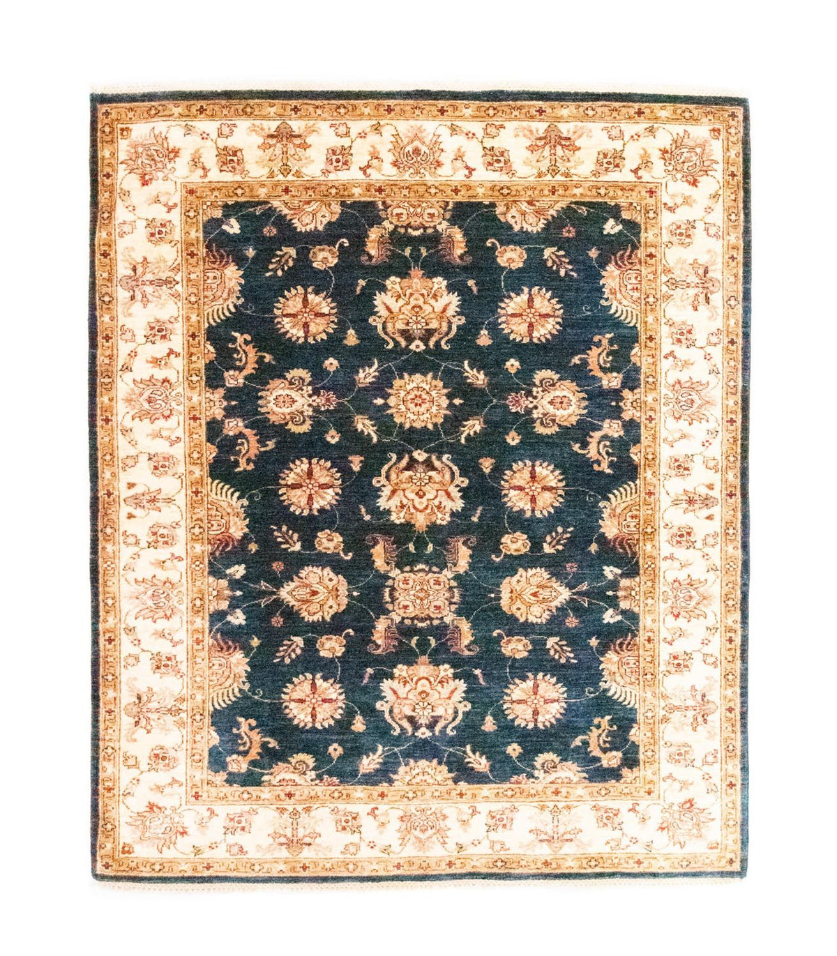 Tapis Ziegler - 190 x 154 cm - bleu