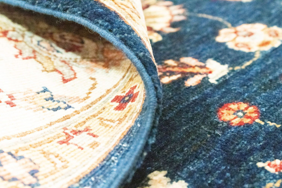 Tapis Ziegler - 190 x 154 cm - bleu