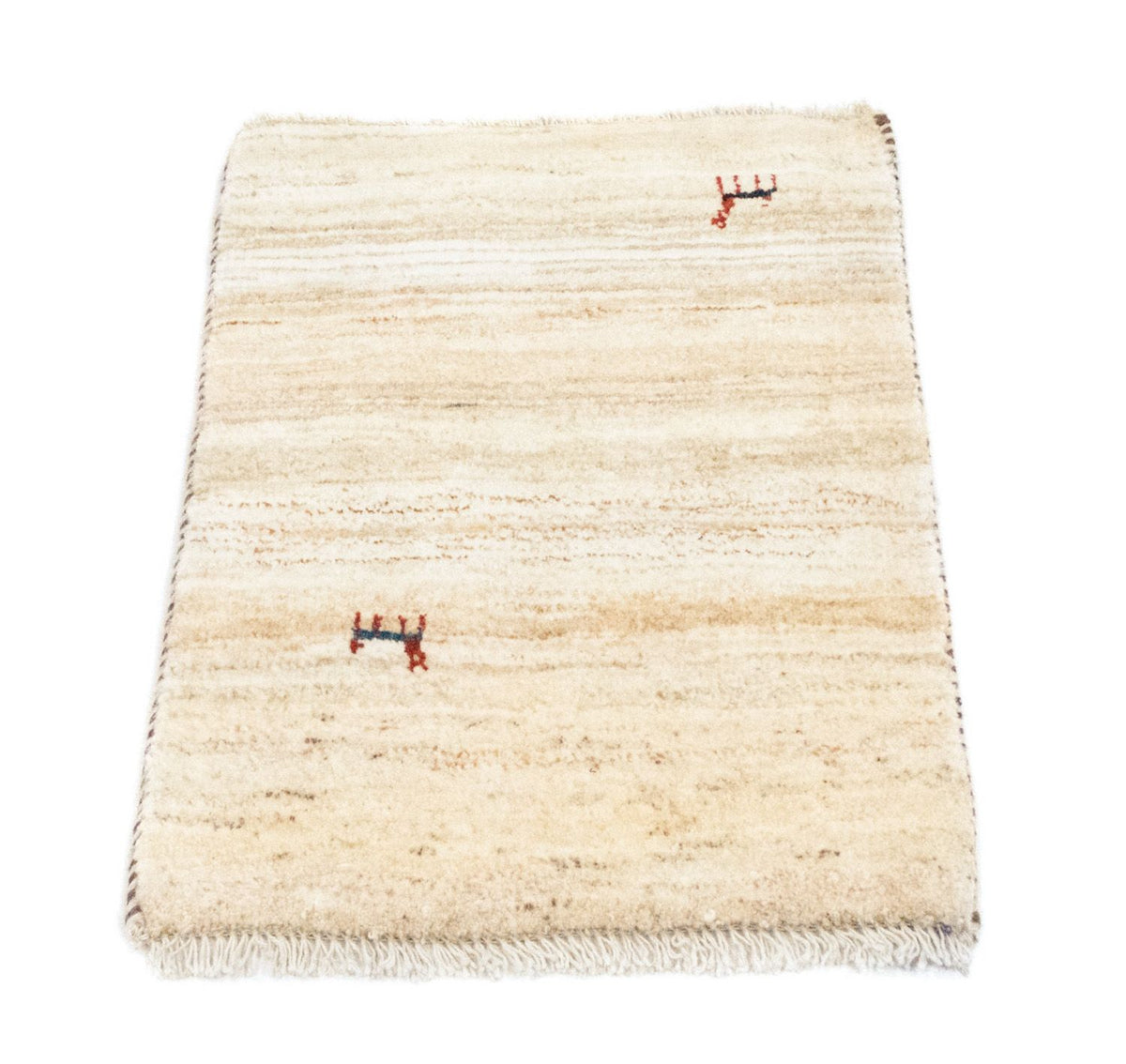 Tapis Gabbeh - Loribaft Persan - 350 x 234 cm - beige
