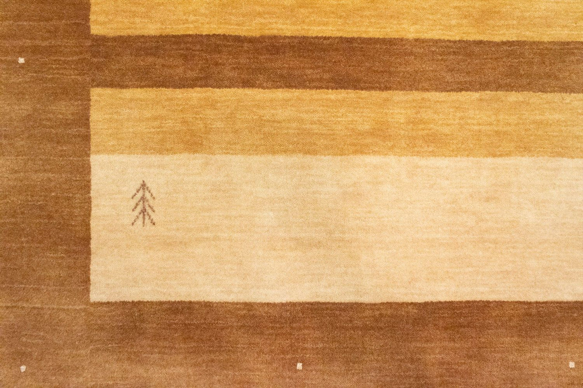 Tapis Gabbeh - Loribaft Persan - 169 x 120 cm - orange