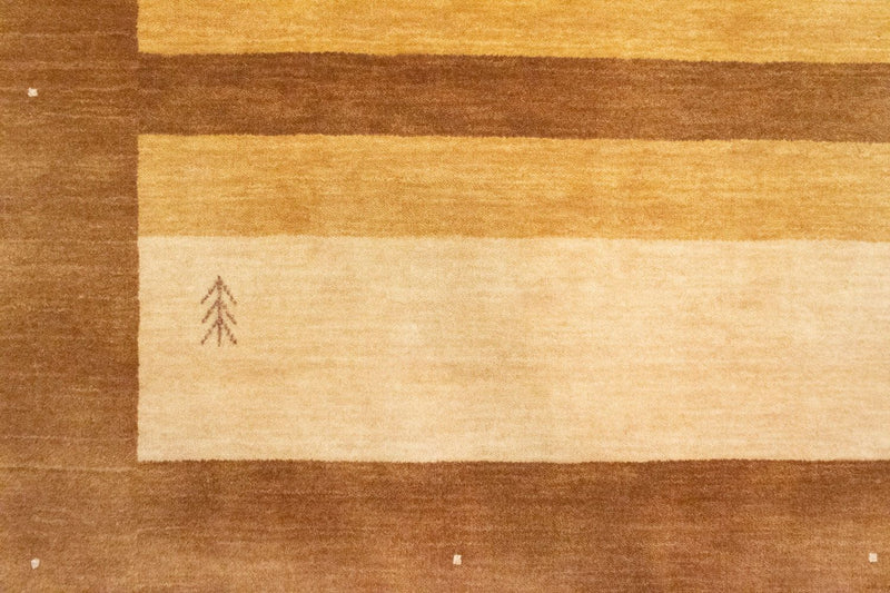 Tapis Gabbeh - Loribaft Persan - 169 x 120 cm - orange