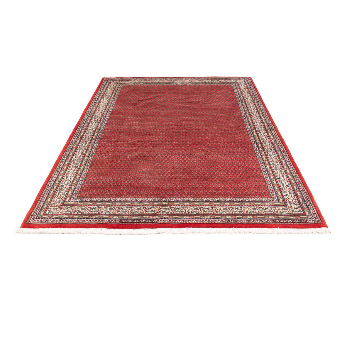 Tapis oriental - Mir - Indus - 239 x 173 cm - rouge