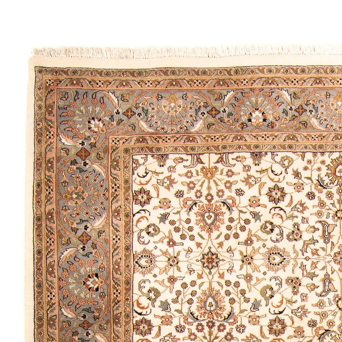 Tapis oriental - Keshan - Indus - 298 x 201 cm - beige