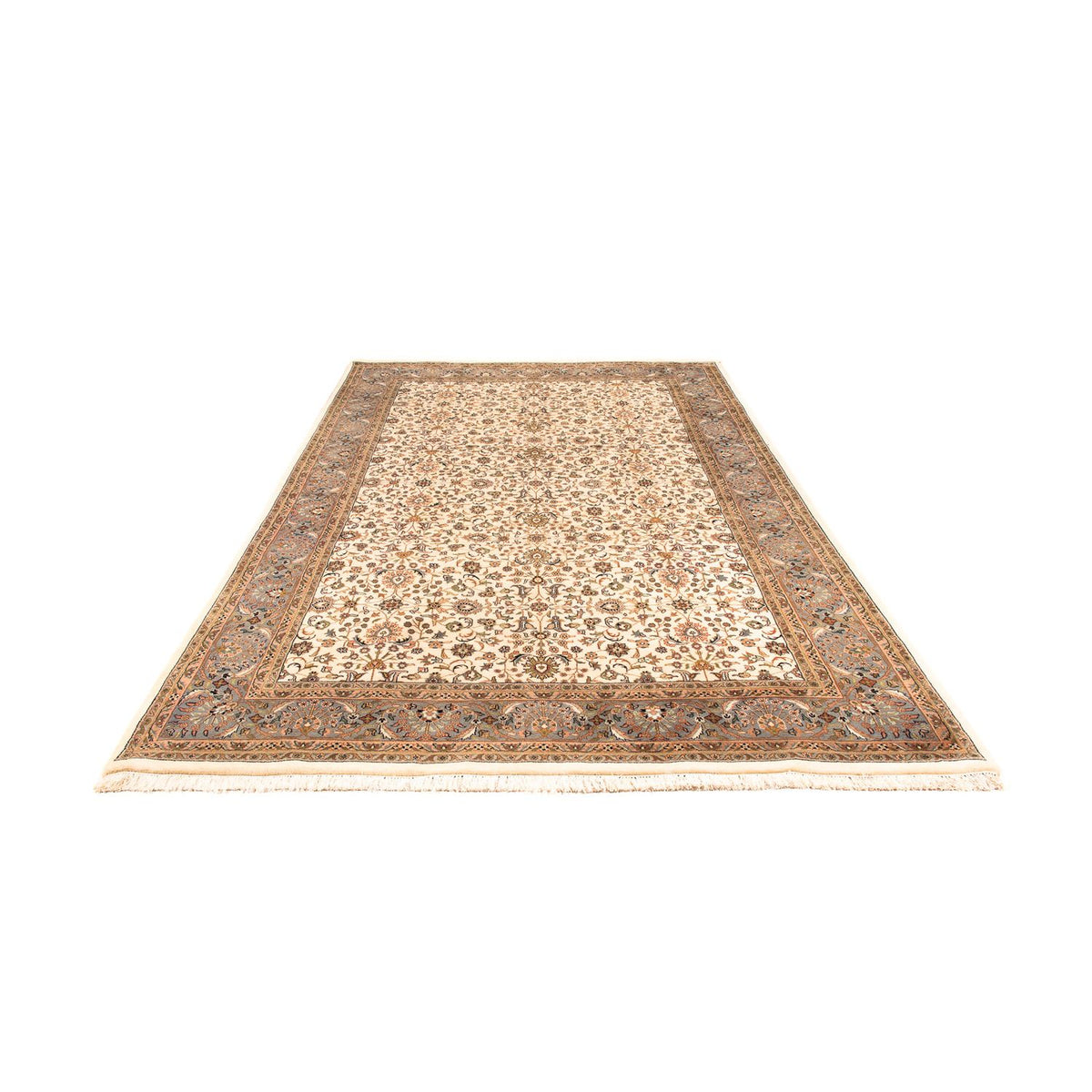 Tapis oriental - Keshan - Indus - 298 x 201 cm - beige