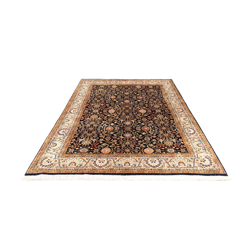 Tapis oriental - Keshan - Indus - 230 x 168 cm - bleu foncé