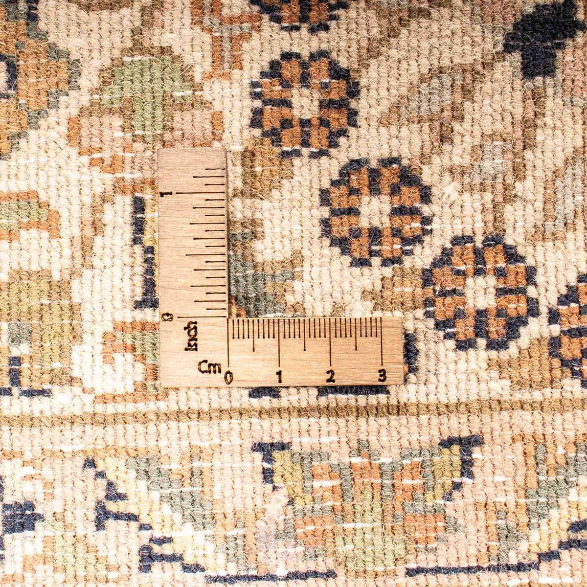 Tapis oriental - Keshan - Indus - 230 x 168 cm - bleu foncé