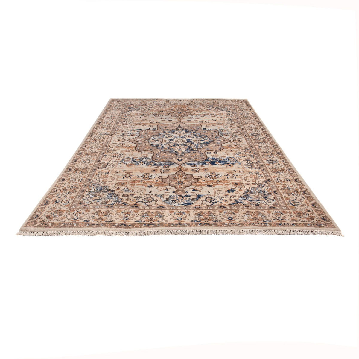 Tapis design - 295 x 201 cm - marron clair