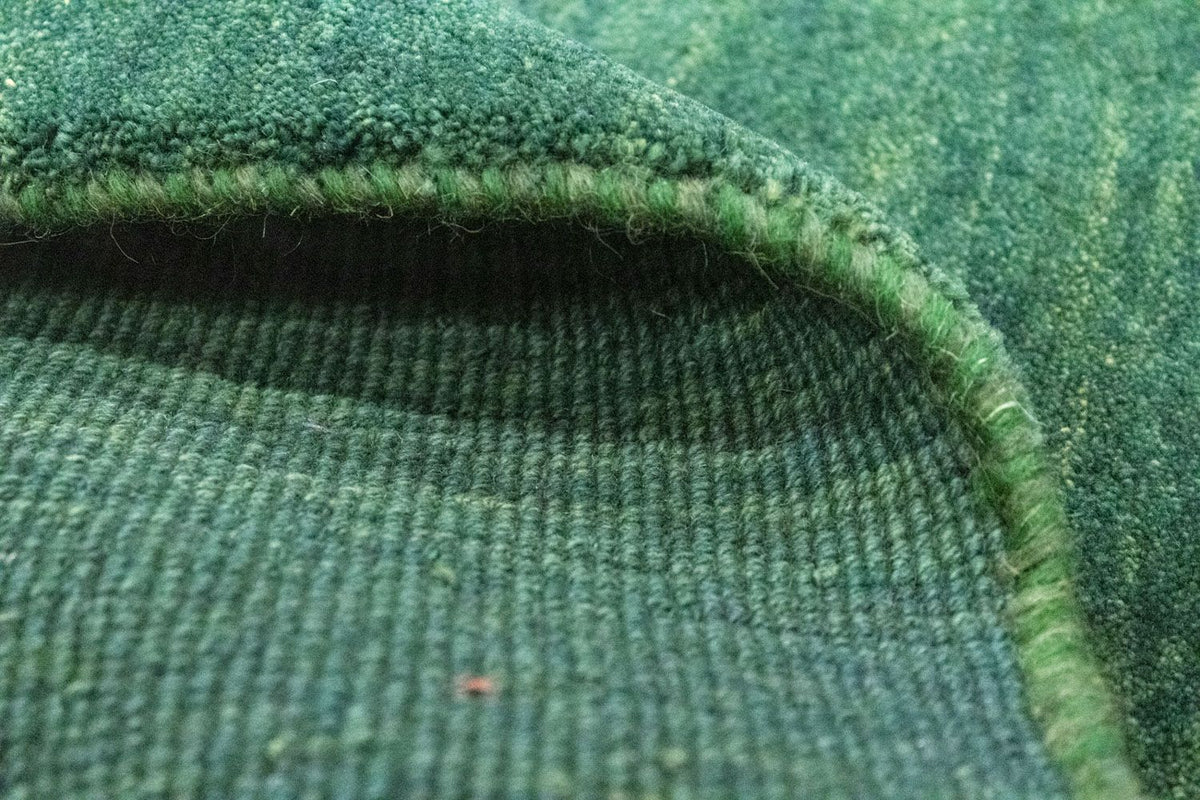 Tapis Gabbeh - Persan - 146 x 98 cm - vert