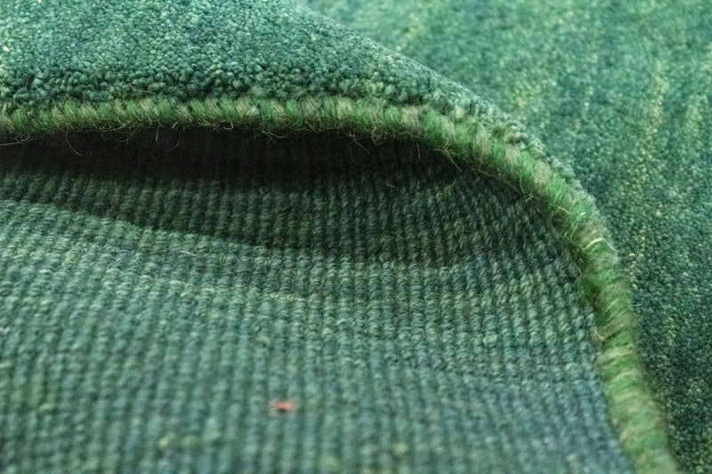 Tapis Gabbeh - Persan - 146 x 98 cm - vert