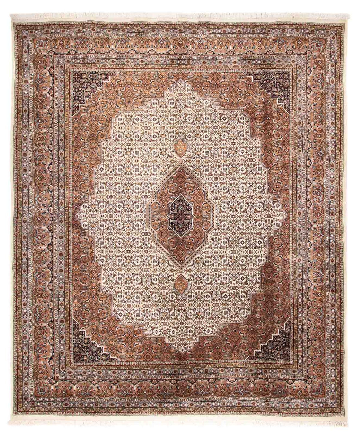 Tapis oriental - Bidjar - Indus - 297 x 253 cm - beige